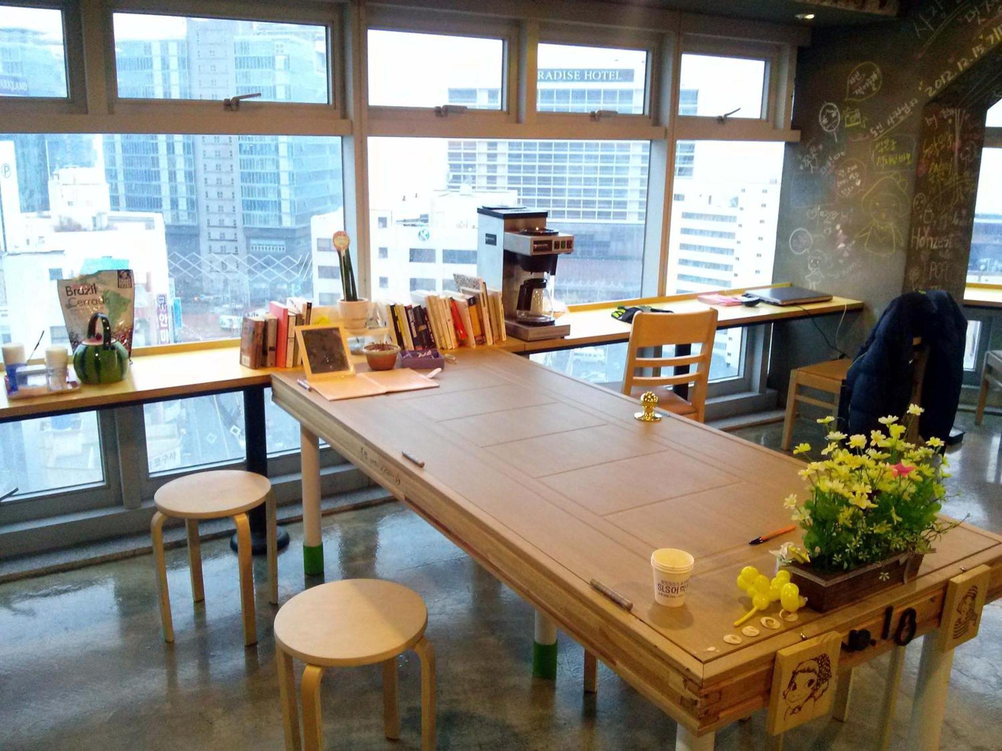 Busan Popcorn Hostel Exteriér fotografie